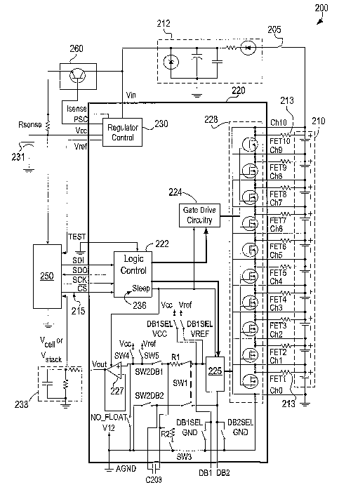 A single figure which represents the drawing illustrating the invention.